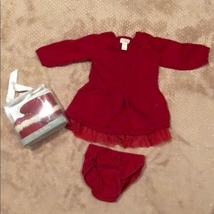 Girls 3-6 Month Christmas Outfit